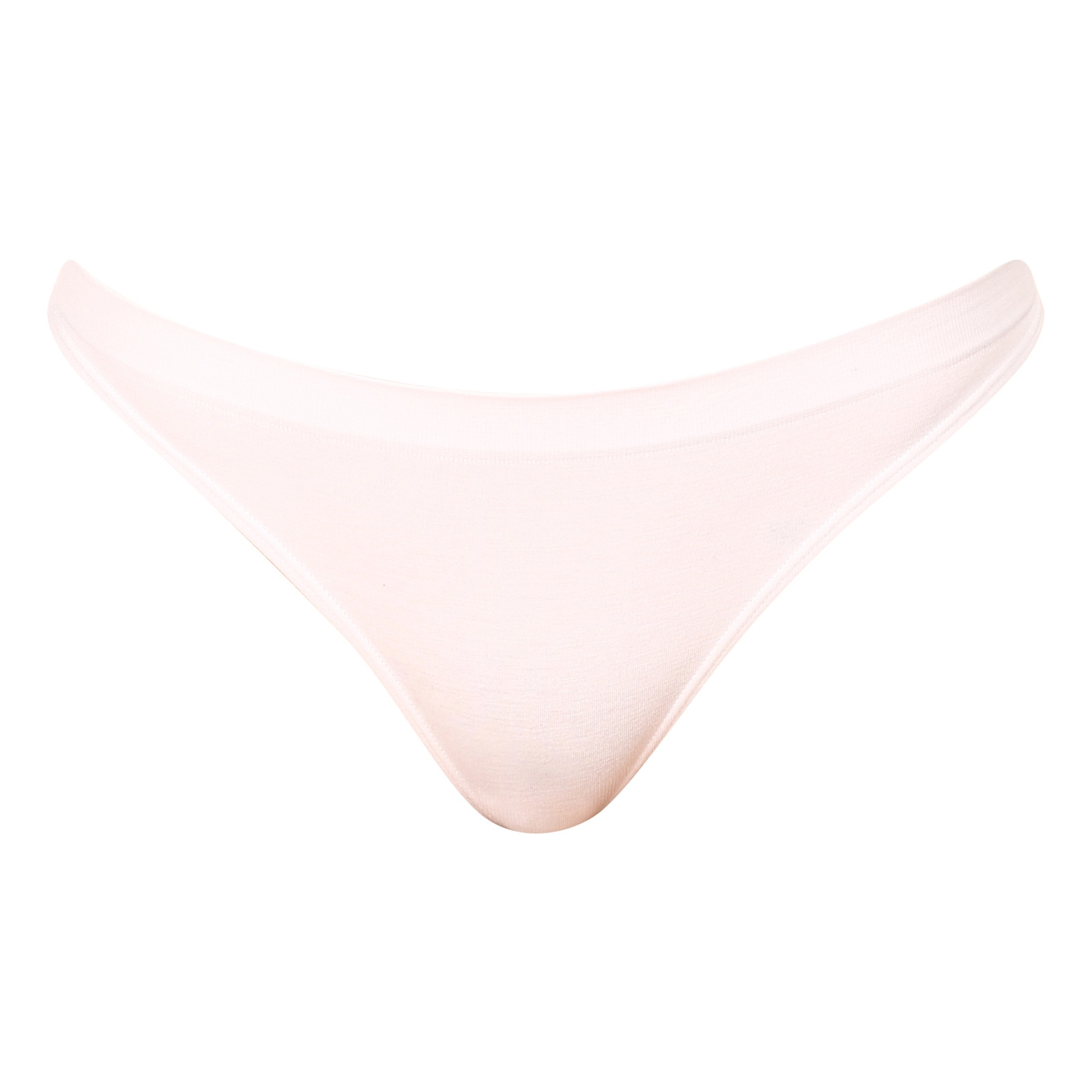 Dámská bambusová tanga Gina bílá (05010) L