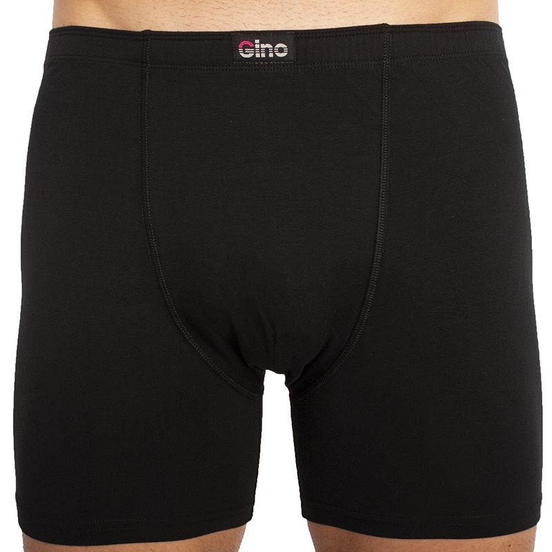 Pánské boxerky Gino černé (74086) L, trenky / trenýrky