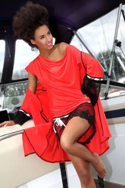 Dámský župan P-327/1 coral