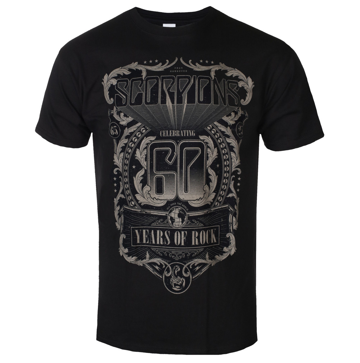 Tričko metal pánské Scorpions - 60 Years of Rock - NNM - 51431800 S