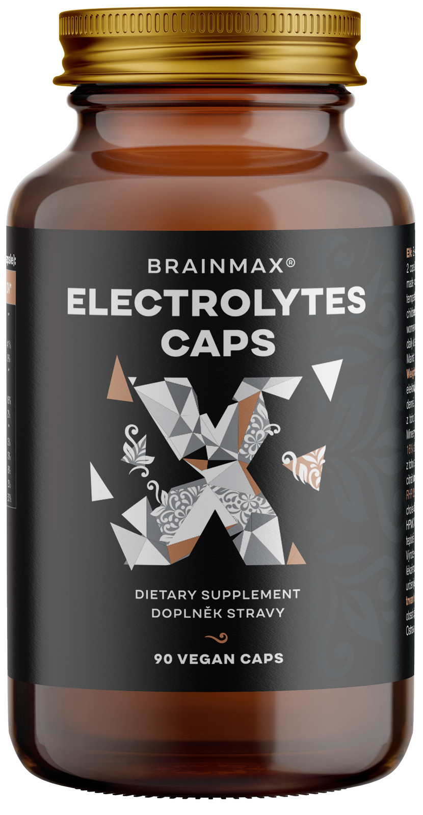 BrainMax Electrolytes Caps, 90 rostlinných kapslí
