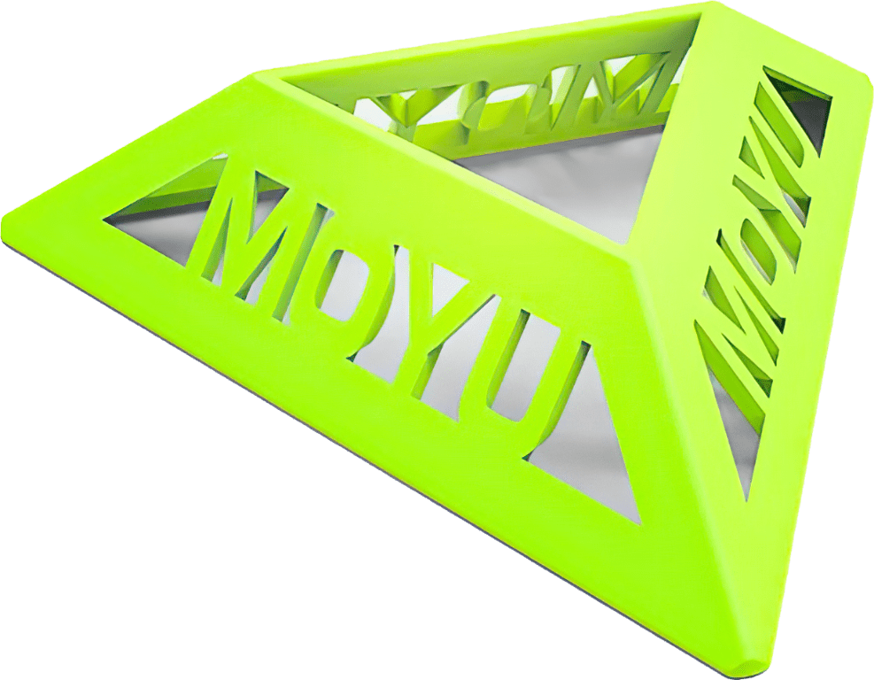 Stojánek pro Rubikovu kostku - Zelený MoYu