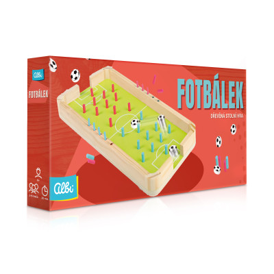 Přebíjená - Dřevěná stolní hra Albi