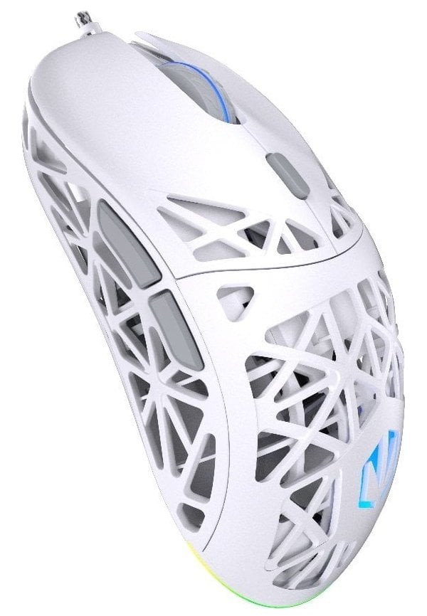 Endorfy myš LIV Onyx White / PAW3311 / Khail GM 4.0 / ARGB / drátová / ultralehká / bílá, EY6A021