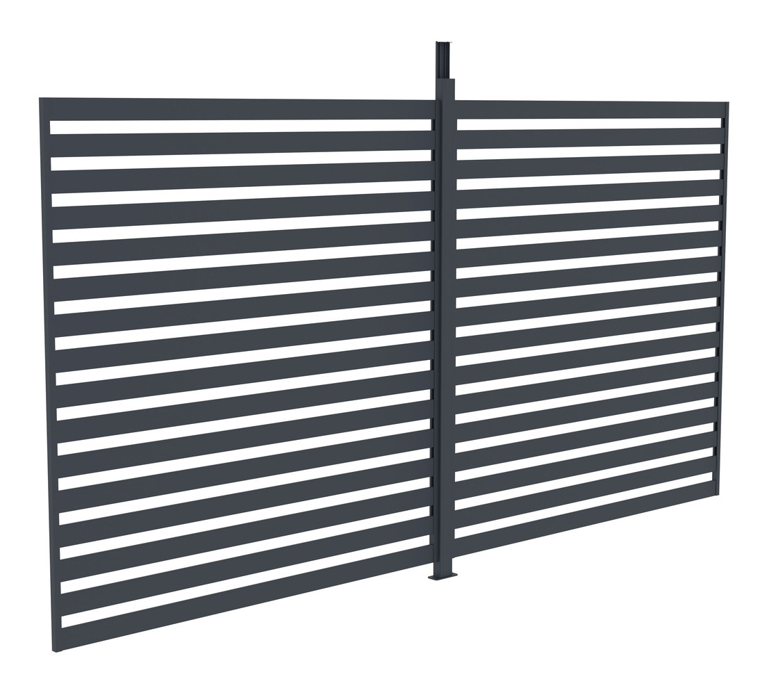 Příslušenství G21 fixní lamelová stěna 3,7x2,2 m pro pergolu Austin