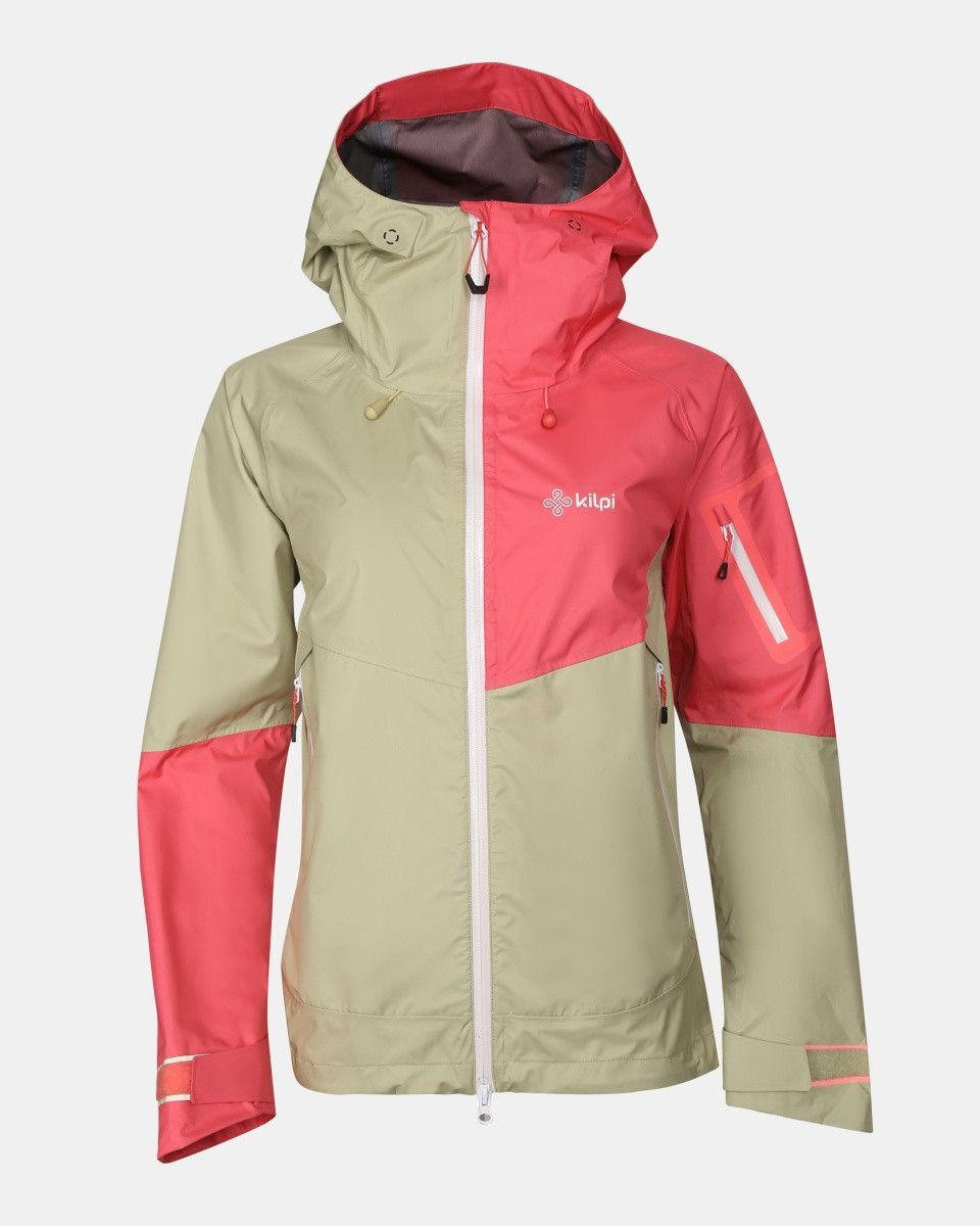 Dámská hardshellová nepromokavá bunda kilpi mamba-w béžová 44