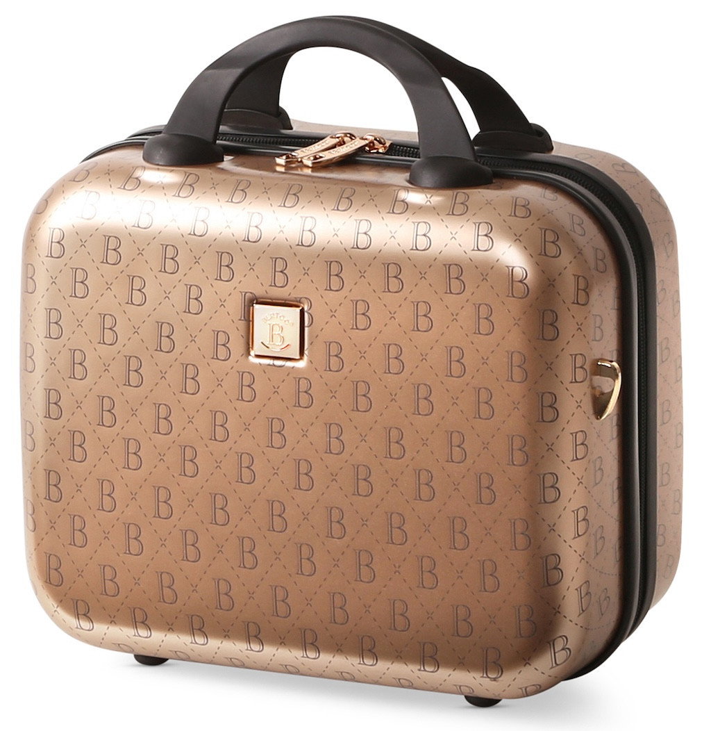 Cestovní kufr bertoo torino - zlatý kufřík