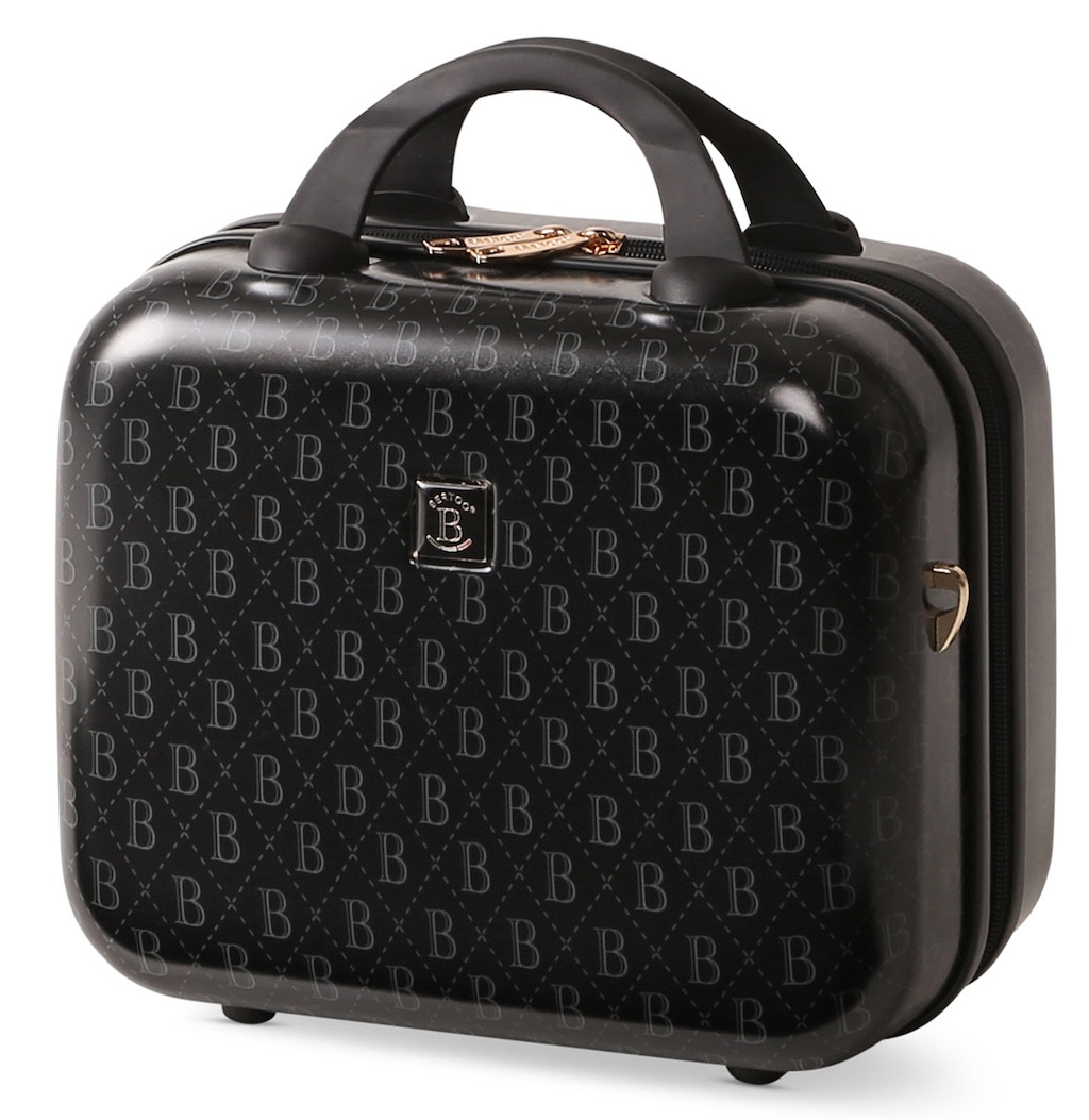 Cestovní kufr bertoo torino- černý/zlatý kufřík