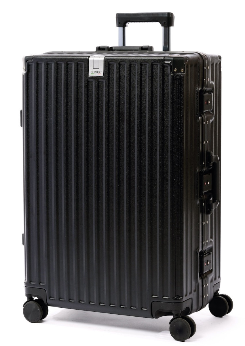 Cestovní kufr bertoo palermo - černý xxl