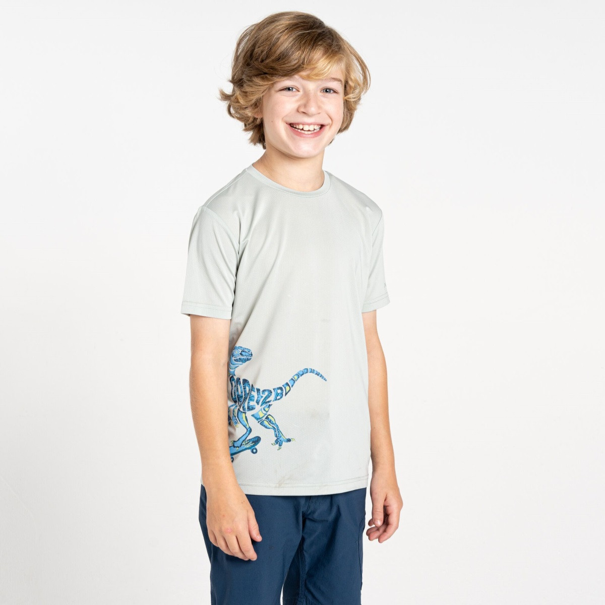 Dětské funkční tričko dare2b amuse ii světle šedá 110-116