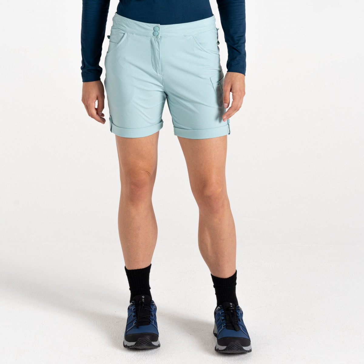 Dámské kraťasy dare2b melodic iii světle modrá 36