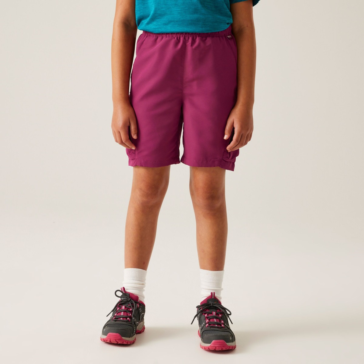 Dětské kraťasy regatta sorcer iii tmavě růžová 110-116