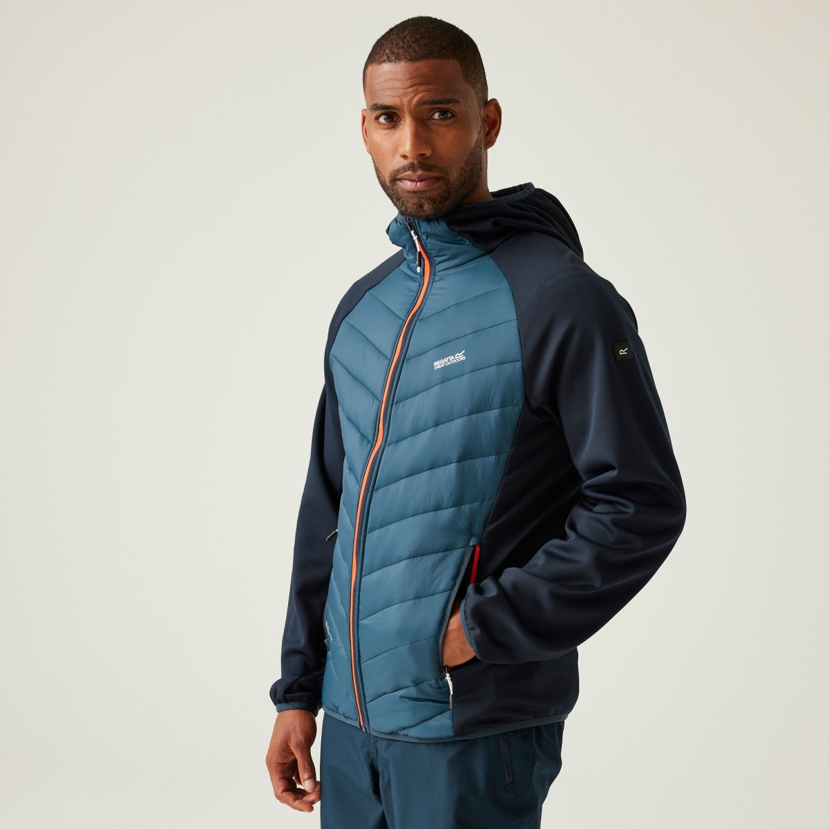 Pánská hybridní bunda regatta andreson viii tmavě modrá m