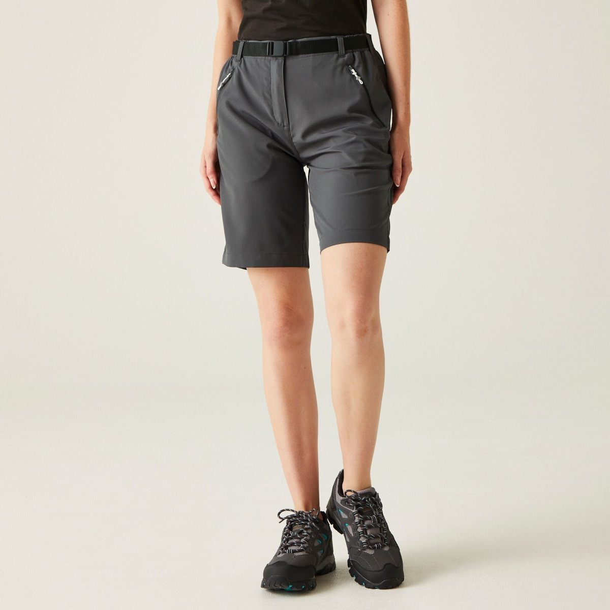 ámské kraťasy regatta xert tmavě šedá 36