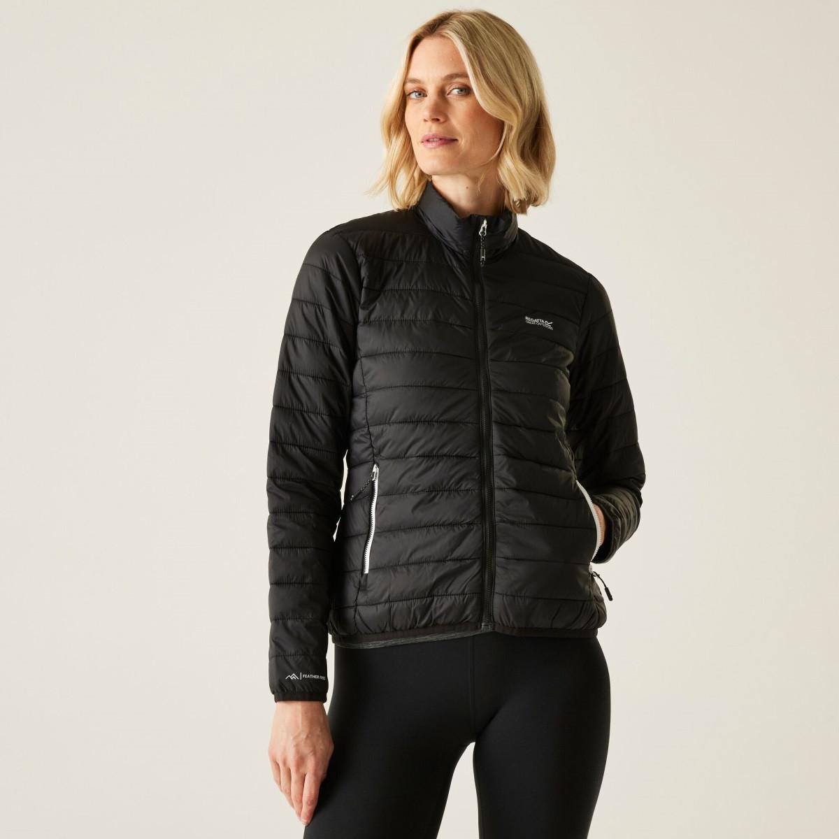 Dámská lehká prošívaná bunda regatta hillpack ii černá 34