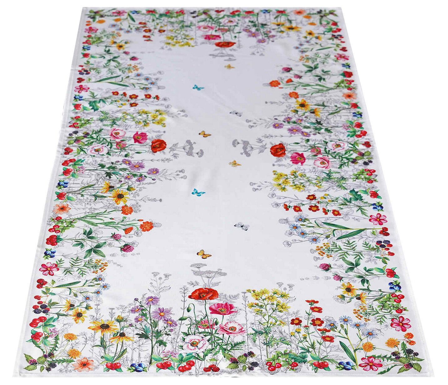 Vzorovaný ubrus - běhoun na stůl MEADOW IV. 50x100 cm Mybesthome