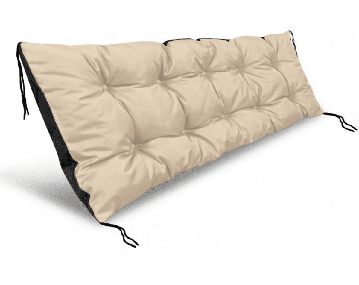 Prošívané sezení na lavici WILSON color 17 světle béžová různé rozměry, polstr na zahradní lavici - sedák Mybesthome Rozměr: 120x40 cm