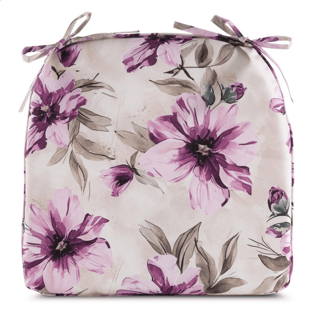 Zahradní podsedák na židli FLOWERS I. 40x38x4 cm Mybesthome