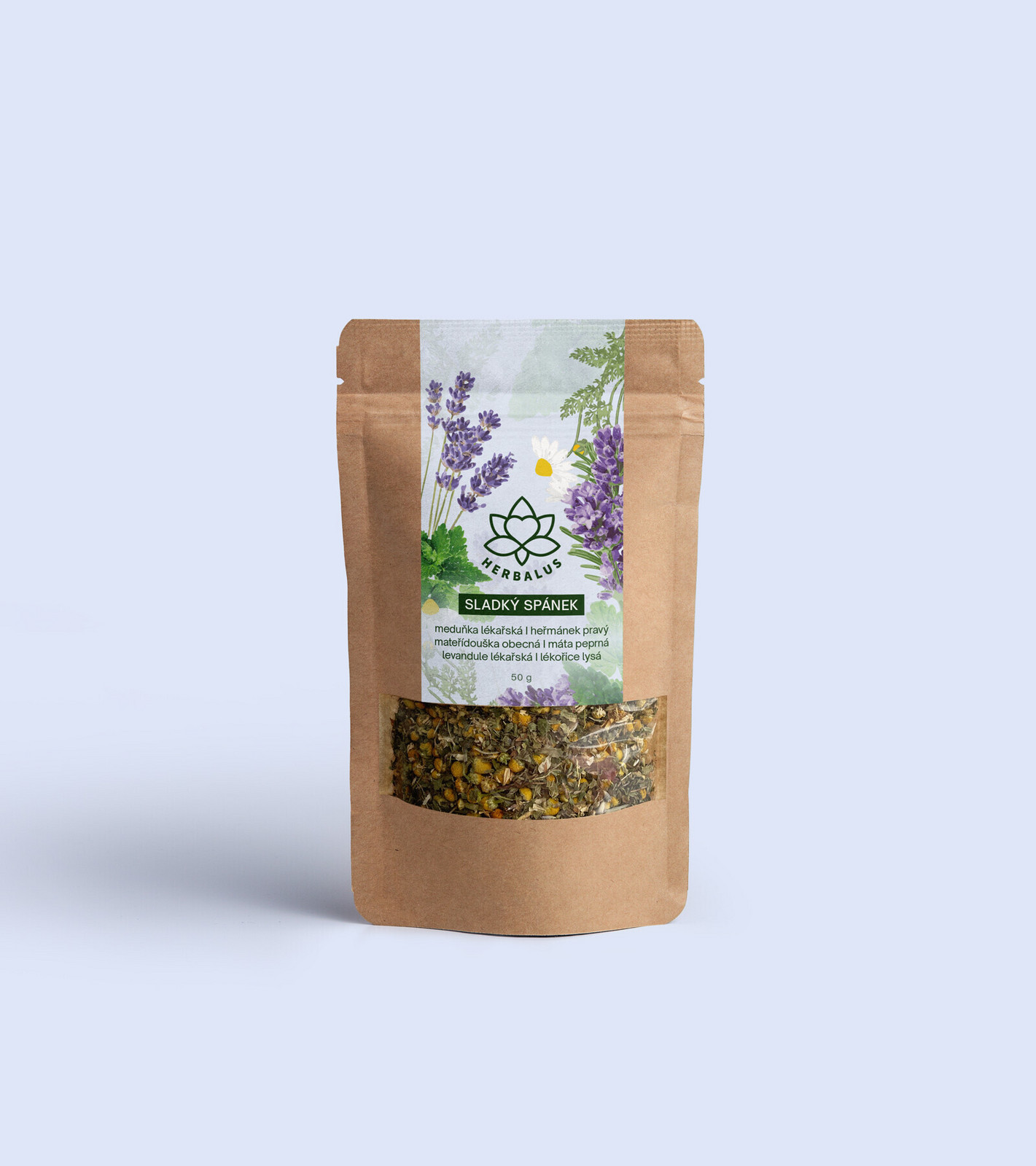 Herbalus Herbalus Organic - SLADKÝ SPÁNEK - bylinná směs, 50 g