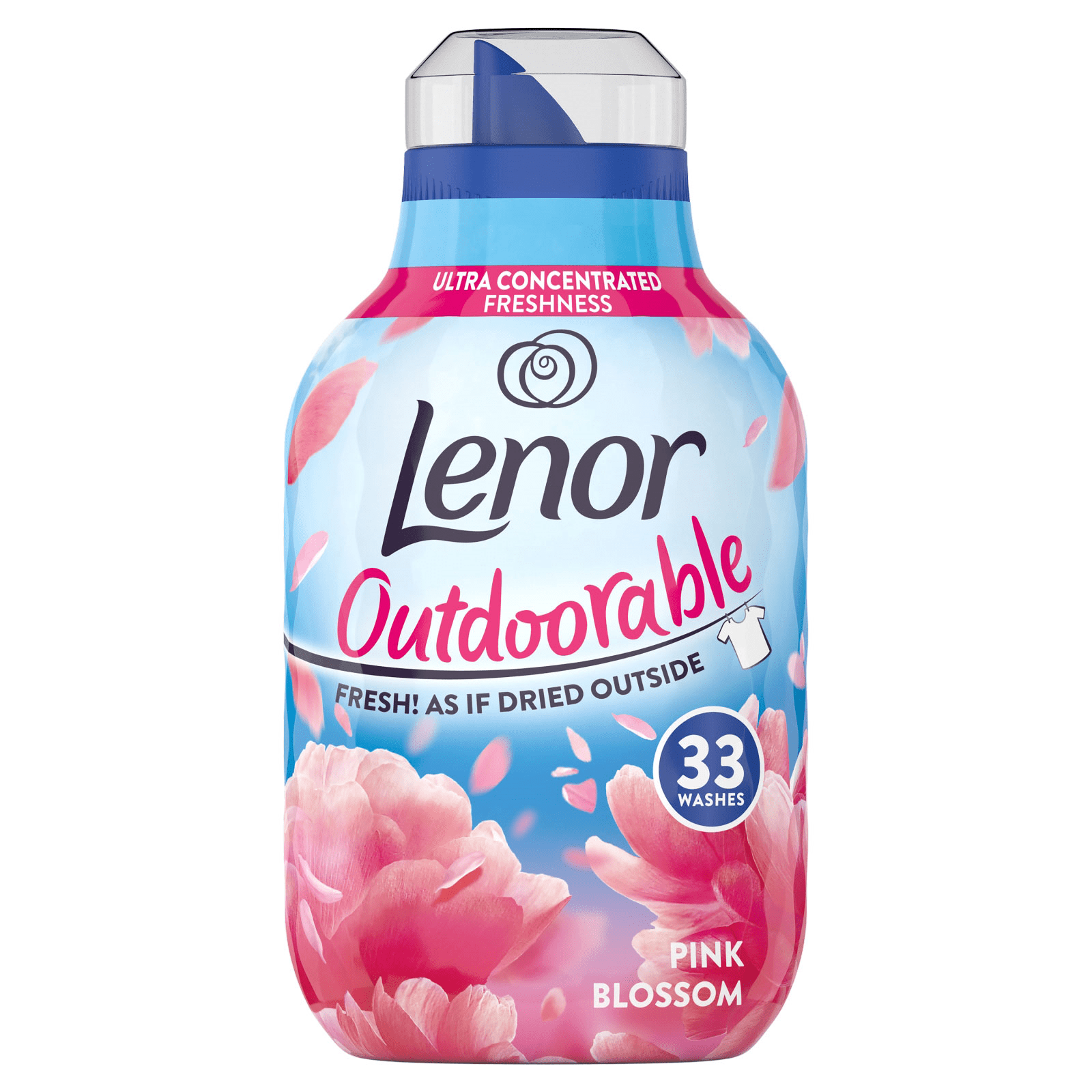 Lenor Outdoorable koncentrovaná aviváž Pink Blossom 33PD