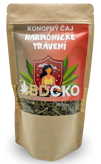 CBDCKO Konopný čaj Harmonické trávení 50 g