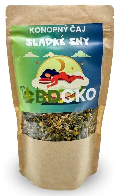CBDCKO Konopný čaj Sladké sny 50 g