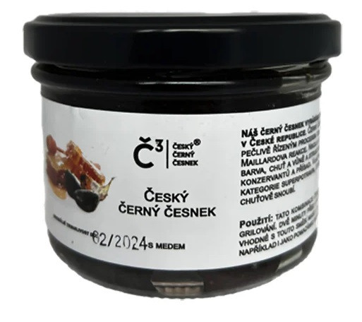 Black garlic Česnek černý český s medem 220 g