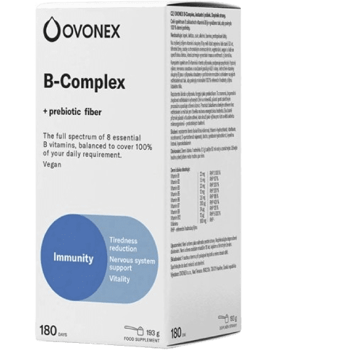 OVONEX Vitamin B-complex, instantní prášek 189 g