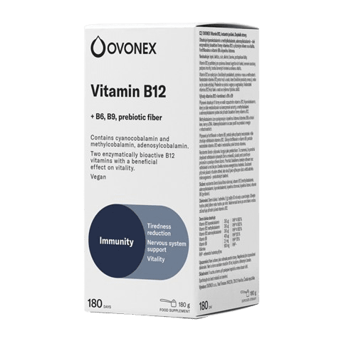 OVONEX Vitamin B12, instantní prášek 180 g