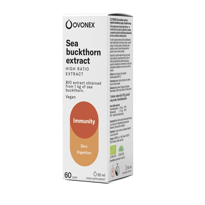 OVONEX BIO Rakytník řešetlákový extrakt 50 ml