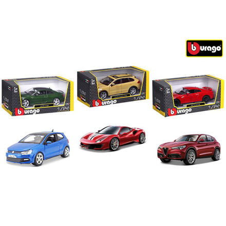 Bburago 1:24 Auta, více druhů