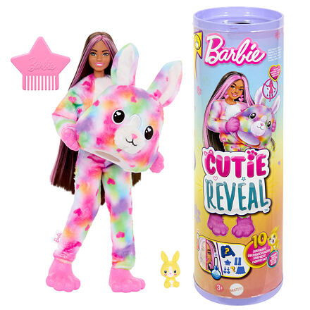 Mattel Barbie Cutie Reveal Barbie Barevné sny - Zajíček