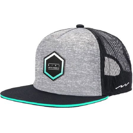 Kšiltovka Aztron Hex Grey Logo - Šedá - Univerzální