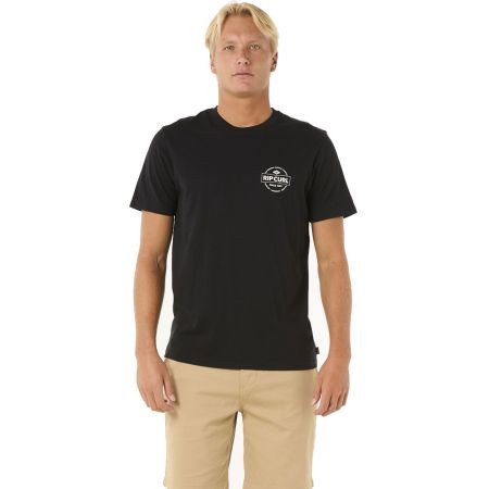 Triko Rip Curl Staple - Černá - L