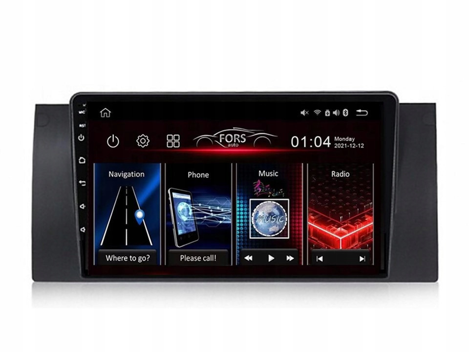 Android rádio FS2-Pro Bmw 5 (E39) 1995-2003 2/32 CarPlay Android Auto 8core