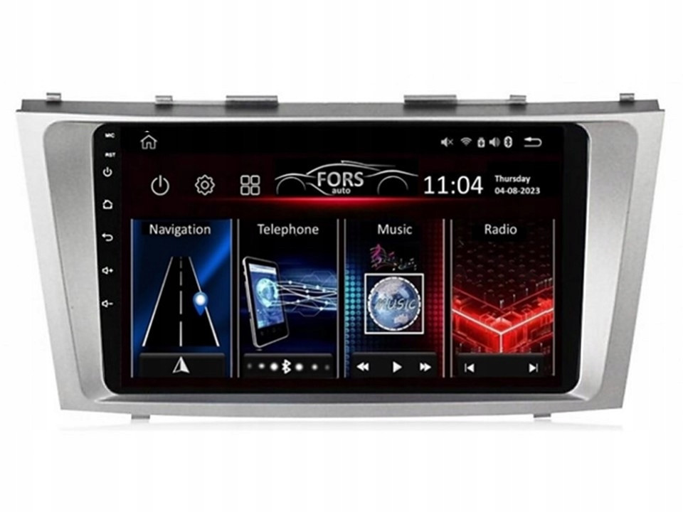 Android rádio FS2-Ultra Camry 2007-2011 2/32GB, CarPlay Android Auto