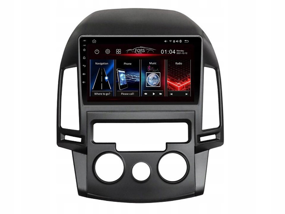 Android rádio FS-Max4 Hyundai I30 2008-2011 4/32 CarPlay Android Auto 8-cor