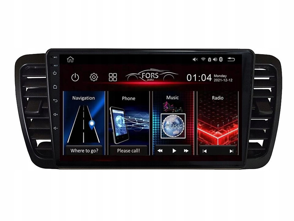 Android rádio FS1-Lite Subaru Legacy Outback 2004-2009