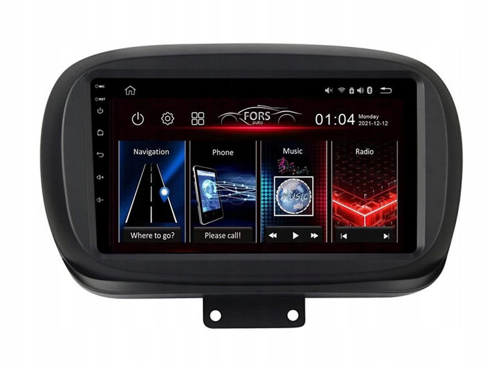 Android rádio FS1-Lite Fiat 500X 2014-2019