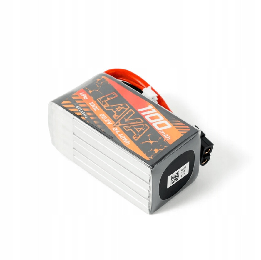 Lipol BetaFPV Lava 6S 22.2V 1100mAh 100C