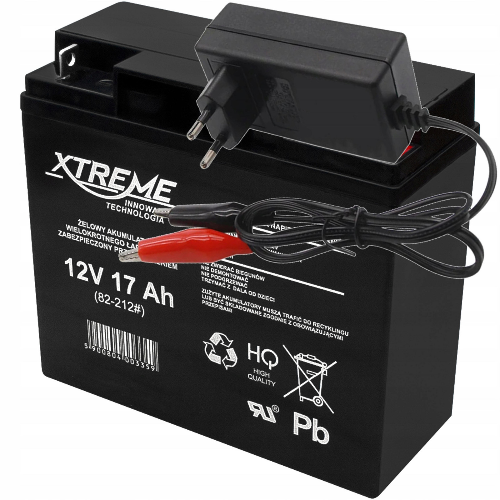 Akumulátor 12V 17Ah (rozměr 18Ah 20Ah)