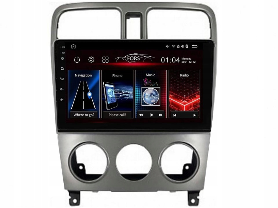 Android rádio FS2-Ultra Forester Mac 2004-2008 2/32GB, CarPlay Android Auto