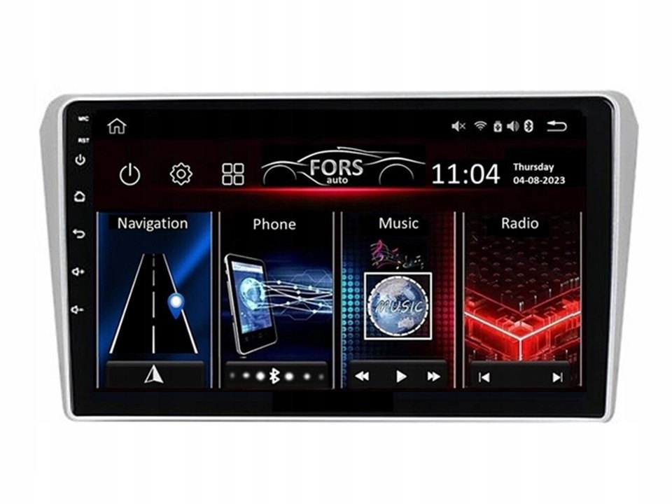 Android rádio FS2-Ultra Avensis 2002-2008 2/32GB, CarPlay Android Auto
