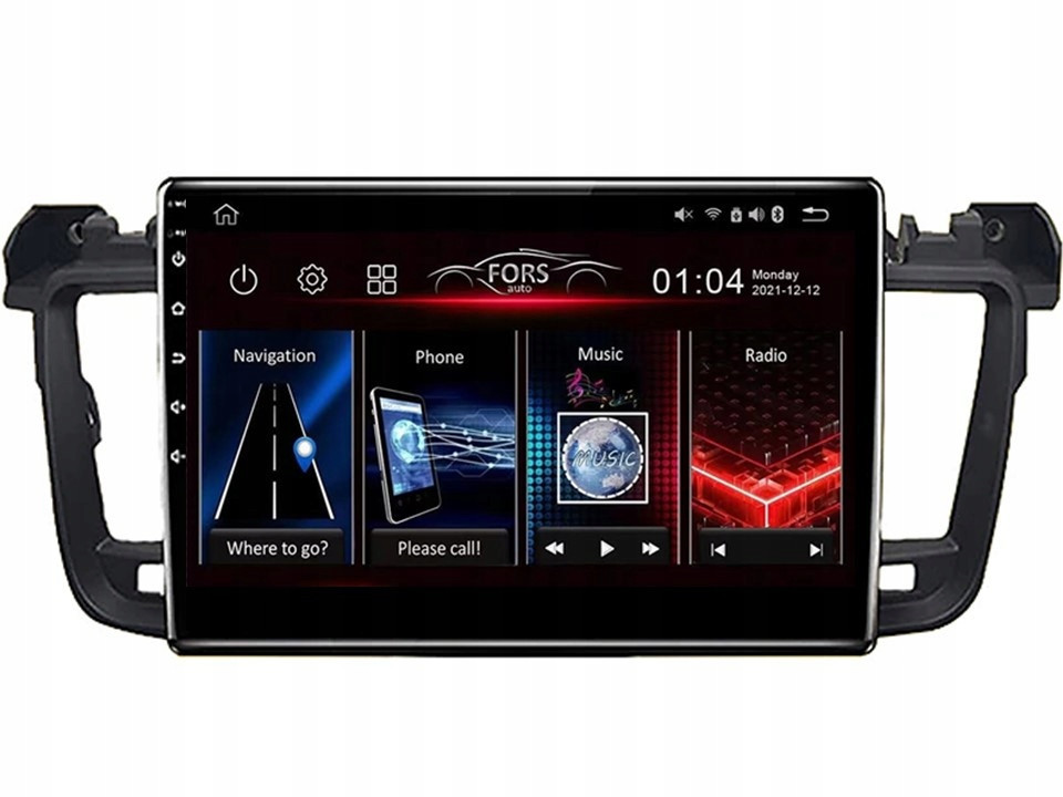 Android rádio FS-Max4 Peugeot 508 2011-17 4/32 CarPlay Android Auto 8-core