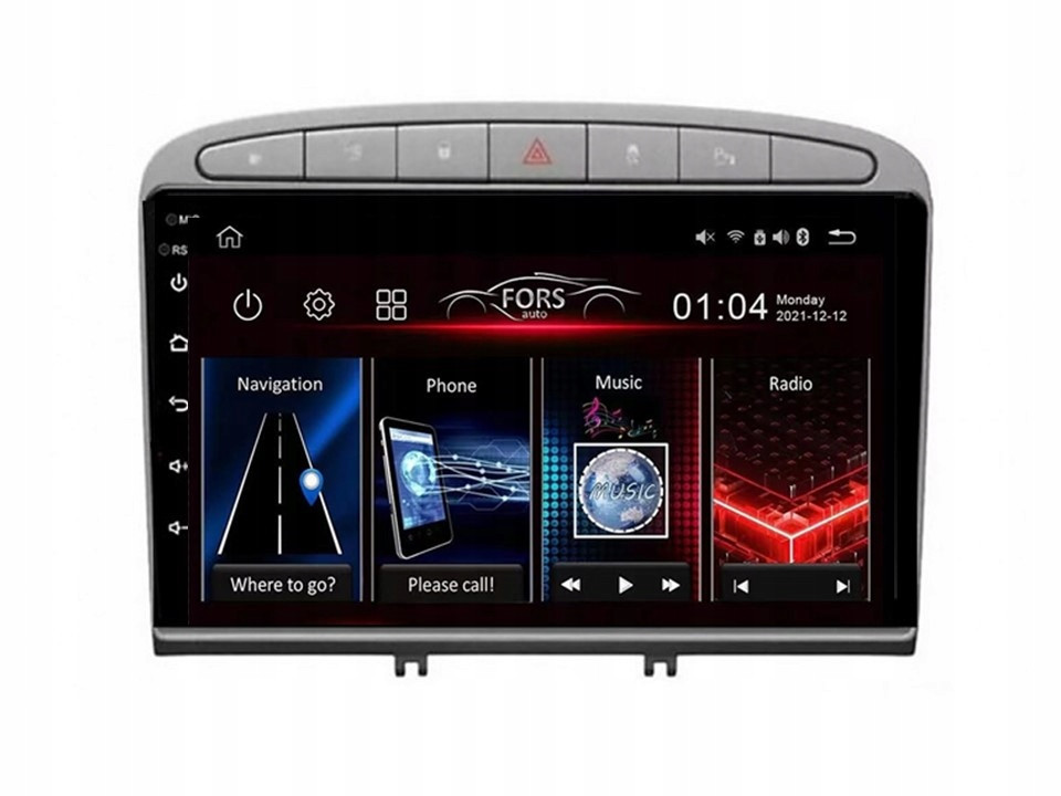 Android rádio FS-Max4 Peugeot 308 408 4/32 CarPlay Android Auto 8-core
