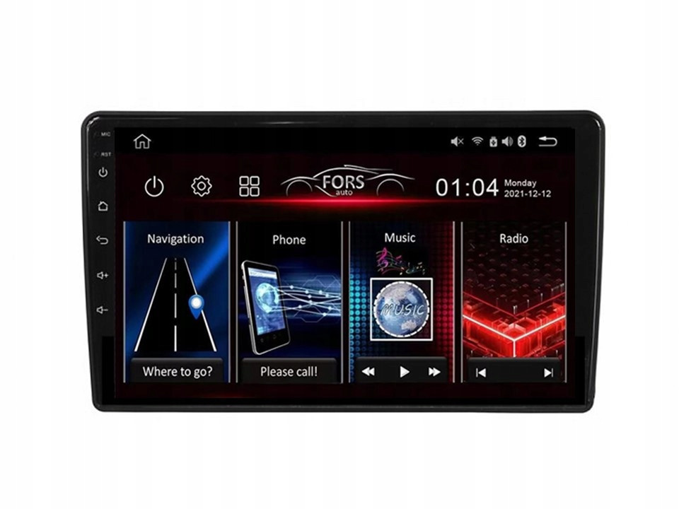 Android rádio FS4-Max Ford Focus 2005-2008 4/32 Carplay AndroidAuto 2K Dsp