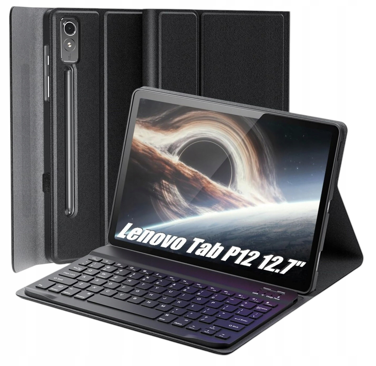 Pouzdro Bluetooth Klávesnice pro Lenovo Tab P12 12.7