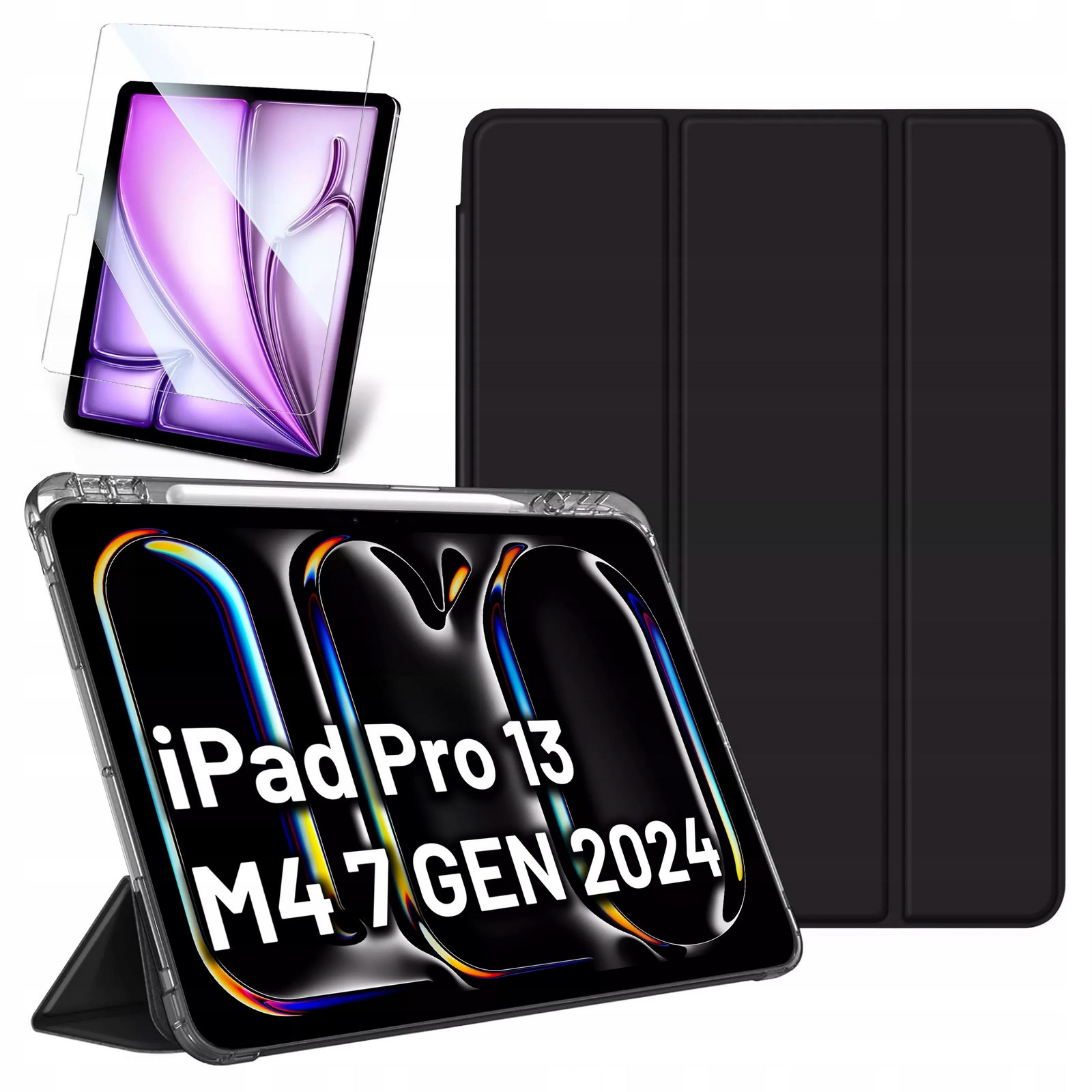 Pouzdro Smart Pencil pro Ipad Pro 13 M4 7 Gen. 2024 A2925, A2926, A3007 Sklo