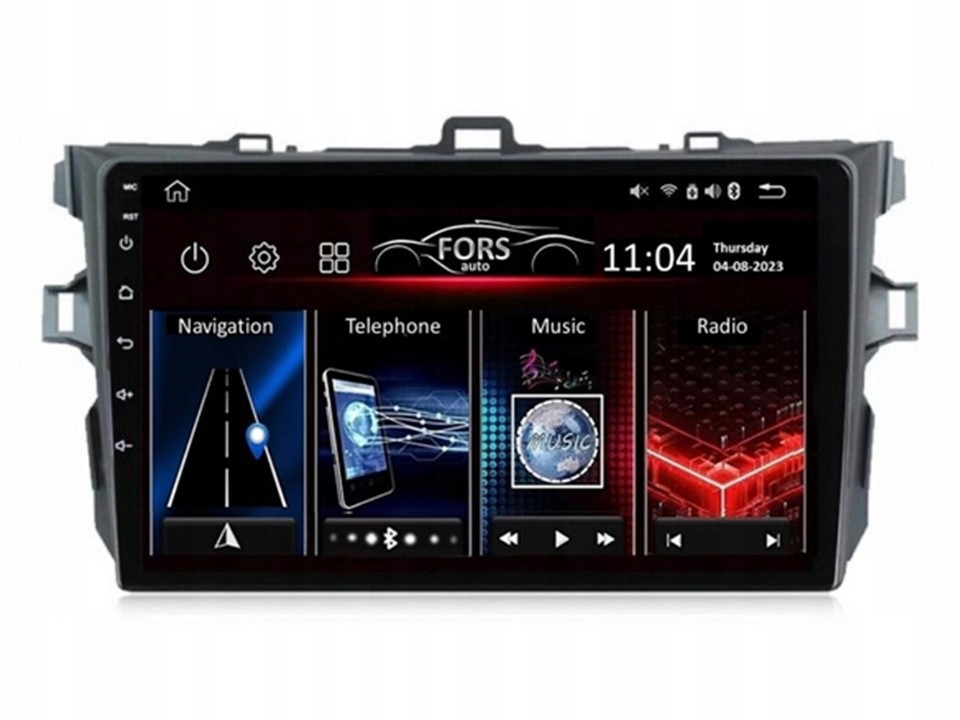 Android rádio FS1-Lite Toyota Corolla 2006-2013