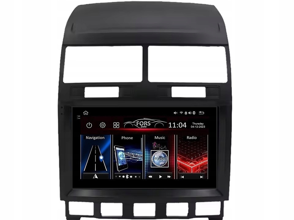 Android rádio FS-Max4 Vw Touareg 2002-2010 4/32 CarPlay Android Auto 8-core